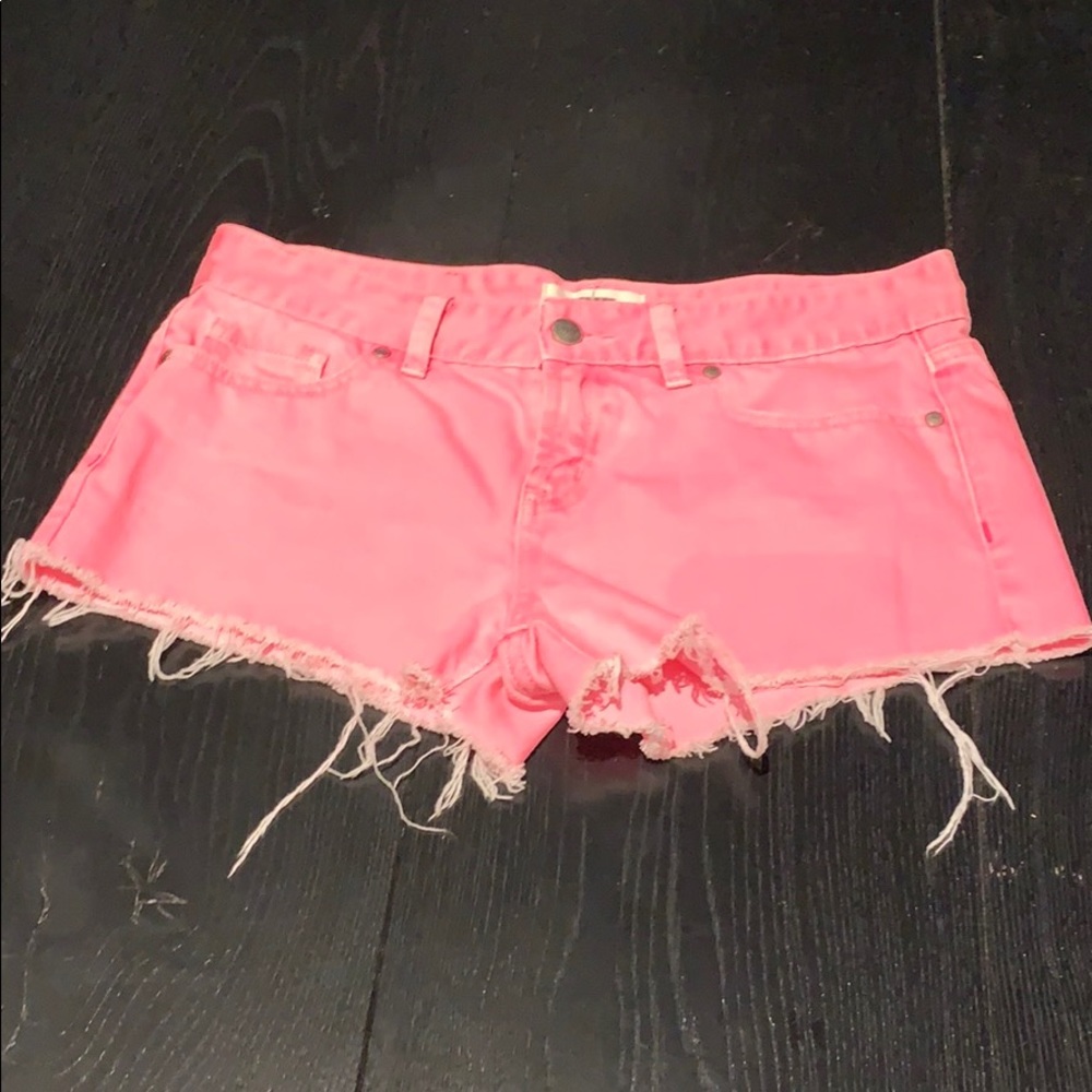 Pink shorts